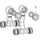 Viega - 647971 - Anschlussstück mit SC Raxofix 5373 in 16mm x G1/2 x 16mm Messing