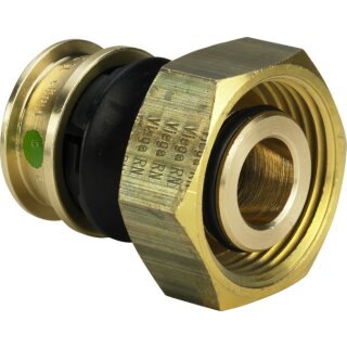 Viega - 647889 - Verschraubung mit SC Raxofix 5381 in 16mm x G3/4 Messing