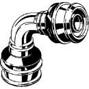 Viega - 647049 - Winkelkupplung mit SC Raxofix 5316 in 40mm Siliziumbronze 90 Grad