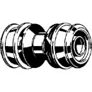 Viega - 646943 - Kupplung mit SC Raxofix 5315 in 63mm x 50mm Siliziumbronze