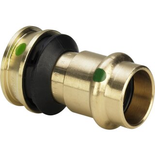 Viega - 646776 - Übergangsstück mit SC Raxofix 5313P in 40mm x 28mm Siliziumbronze