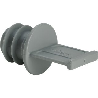 Viega - 678777 - Verschlussstopfen Raxofix 5359.1 in 40mm Kunststoff grau