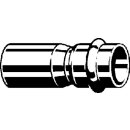 Viega - 436223 - Reduzierstück mit SC Sanpress Inox 2315.1 in 18x15mm Edelstahl