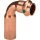 Viega - 629281 - Bogen 90 Grad mit SC Profipress 2416.2 in 15x12mm Kupfer