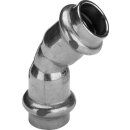 Viega - 444051 - Bogen 45 Grad mit SC Profipress 2426 in...