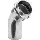 Viega - 558345 - Bogen 45 Grad mit SC Prestabo 1126.1 in...