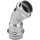 Viega - 345600 - Bogen 45 Grad mit SC Profipress G 2626 für Gas in 15mm Kupfer