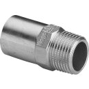 Viega - 436704 - Einsteckstück Sanpress Inox 2311.1 in 15mm x R1/2 Edelstahl