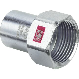 Viega - 559144 - Einsteckstück Prestabo 1112.1 in 18mm x Rp1/2 Stahl verzinkt