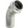 Viega - 435400 - Bogen 45 Grad mit SC Sanpress Inox 2326.1 in 22mm Edelstahl