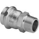 Viega - 436476 - Übergangsst. mit SC Sanpress Inox 2311 in 18mm x R3/4, Edelstahl