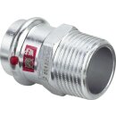 Viega - 641979 - Übergangsstück mit SC Prestabo 1111 in 15mm x R3/4 Stahl verzinkt