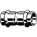 Viega - 436186 - Muffe mit SC Sanpress Inox 2315 in 28mm Edelstahl