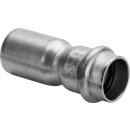 Viega - 436308 - Reduzierstück mit SC Sanpress Inox 2315.1 in 35x28mm Edelstahl