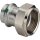Viega - 437640 - Verschraubung mit SC Sanpress Inox 2363 in 28mm x G1 1/4 Edelstahl