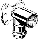 Viega - 437244 - Wandscheibe mit SC Sanpress Inox 2325.5 in 15mm x Rp1/2 Edelstahl