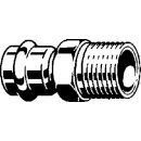 Viega - 559045 - Übergangsstück mit SC Prestabo 1111 in 28mm x R1 Stahl verzinkt