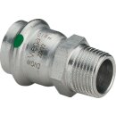 Viega - 436506 - Übergangsst. mit SC Sanpress Inox 2311 in 22mm x R1 Edelstahl