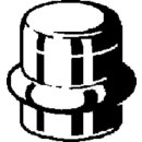 Viega - 452902 - Verschlusskappe mit SC Sanpress Inox 2356 in 42mm Edelstahl