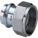 Viega - 752620 - Verschraubung mit SC Prestabo 1163 in 28mm x G1 Stahl verzinkt