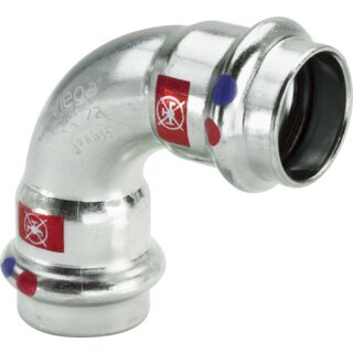 Viega - 716165 - Bogen 90 Grad mit SC Prestabo 1116LF in LABS-frei in 28mm