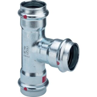 Viega - 558710 - T-Stück mit SC Prestabo 1118 in 28x15x28mm Stahl verzinkt