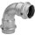 Viega - 435660 - Bogen 90 Grad mit SC Sanpress Inox 2316 in 28mm Edelstahl
