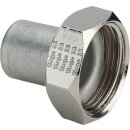 Viega - 438227 - Verschraubung Sanpress Inox 2364 in 35mm x G1 1/2 Edelstahl