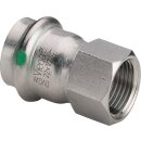 Viega - 436667 - Übergangsst. mit SC Sanpress Inox 2312 in 35mm x Rp1 1/4, Edelstahl