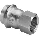 Viega - 436667 - Übergangsst. mit SC Sanpress Inox 2312 in 35mm x Rp1 1/4, Edelstahl