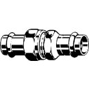 Viega - 437381 - Verschraubung mit SC Sanpress Inox 2360 in 15mm Edelstahl