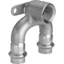 Viega - 693718 - Doppelwandscheibe mit SC Sanpress Inox 2325.7 in 15mmxRp1/2x15mm Edelstahl