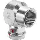 Viega - 651404 - Winkel 90 Grad mit SC Prestabo 1114.2 in 12mm x Rp1/2 Stahl verzinkt