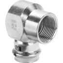 Viega - 651404 - Winkel 90 Grad mit SC Prestabo 1114.2 in 12mm x Rp1/2 Stahl verzinkt