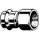 Viega - 642198 - Übergangsstück mit SC Prestabo 1112 in 35mm x Rp3/4 Stahl verzinkt