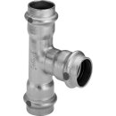 Viega - 436018 - T-Stück mit SC Sanpress Inox 2318 in 35x28x35mm Edelstahl