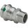 Viega - 436551 - Übergangsst. mit SC Sanpress Inox 2311 in 42mm x R1 1/2, Edelstahl