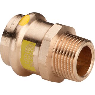 Viega - 346355 - Übergangsstück mit SC Profipress G 2611 für Gas in 54mm x R1 1/2 Rotguss
