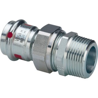 Viega - 559281 - Verschraubung mit SC Prestabo 1165 in 42mm x R11/2 Stahl verzinkt