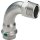 Viega - 436964 - Bogen 90 Grad mit SC Sanpress Inox 2314 in 54mm x R2 Edelstahl