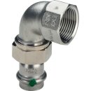 Viega - 437374 - Verschraubung mit SC Sanpress Inox 2355...