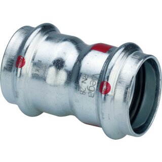 Viega - 604424 - Muffe mit SC Prestabo 1115 in 12mm Stahl verzinkt