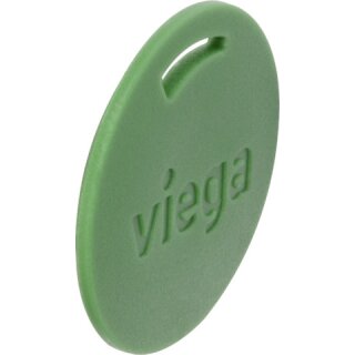 Viega - 758493 - Medienkennzeichnung Easytop 2237.25 in 35mm grün