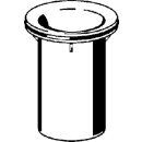 Viega - 177829 - Tauchrohr 6956-632 in 53,8x69mm Kunststoff weiss