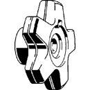 Viega - 758431 - Handrad Easytop 2237.24 in 50mm Kunststoff