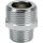 Viega - 458874 - Übergangsnippel 3247 in G1/2 x R3/8 Rotguss verchromt