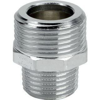 Viega - 448189 - Übergangsnippel 3247 in G3/4 x R1/2 Rotguss verchromt