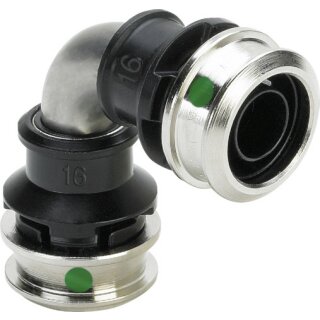 Viega - 723477 - Bogen 90 Grad mit SC Raxinox 4416 in 16mm Stahl nichtrostend