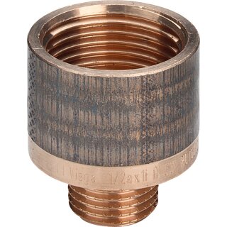 Viega - 319083 - Reduzierstück 3242 rund in R1/2 x Rp3/8 Rotguss
