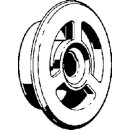 Viega - 655457 - Flansch 6154.108 in 68,4mm Kunststoff verchromt